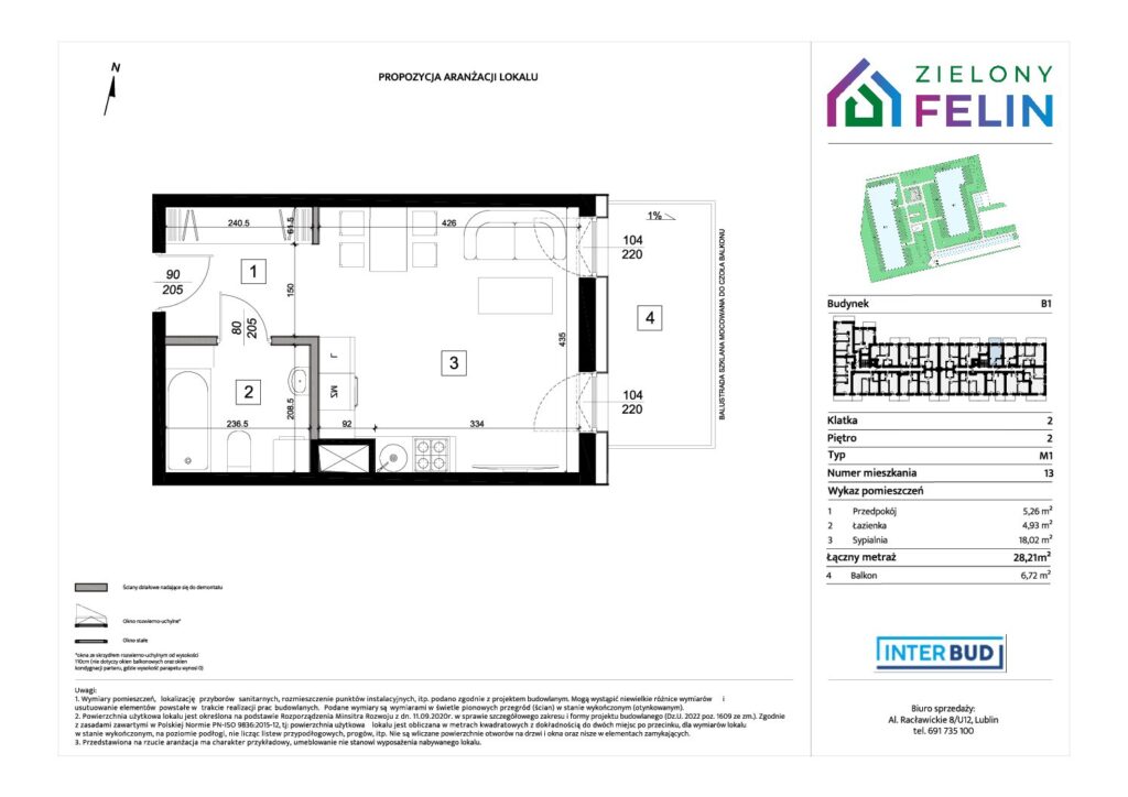 Nowe mieszkanie ZF/B1/2/13
