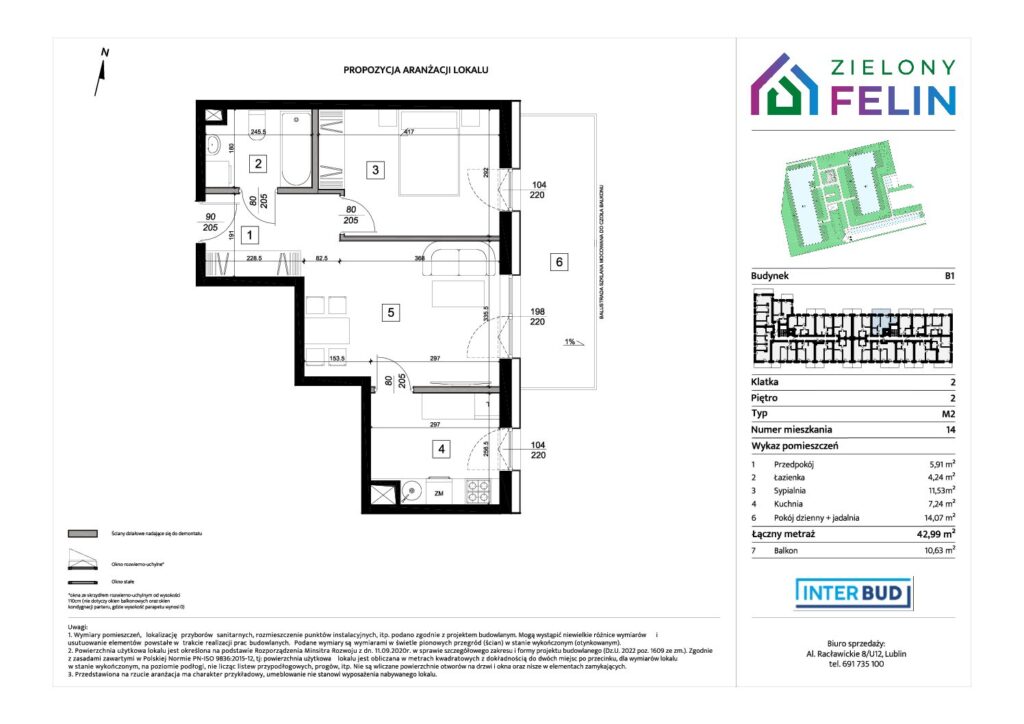 Nowe mieszkanie ZF/B1/2/14