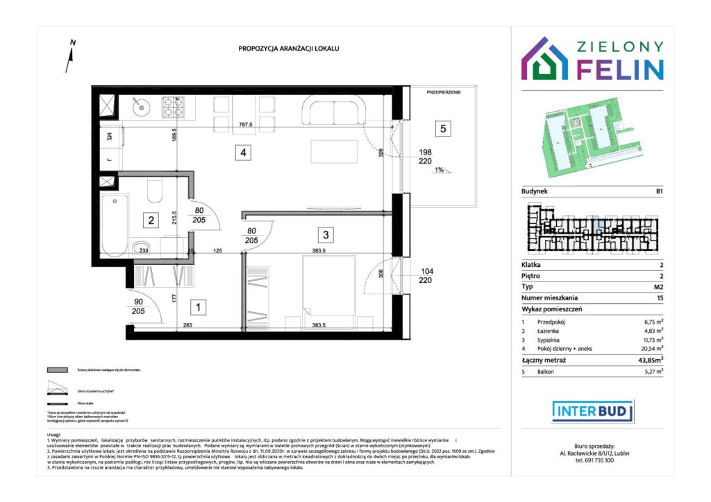 Nowe mieszkanie ZF/B1/2/15