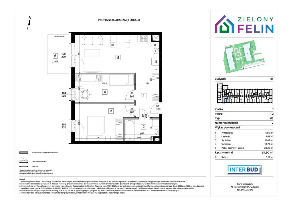 Nowe mieszkanie ZF/B1/2/2