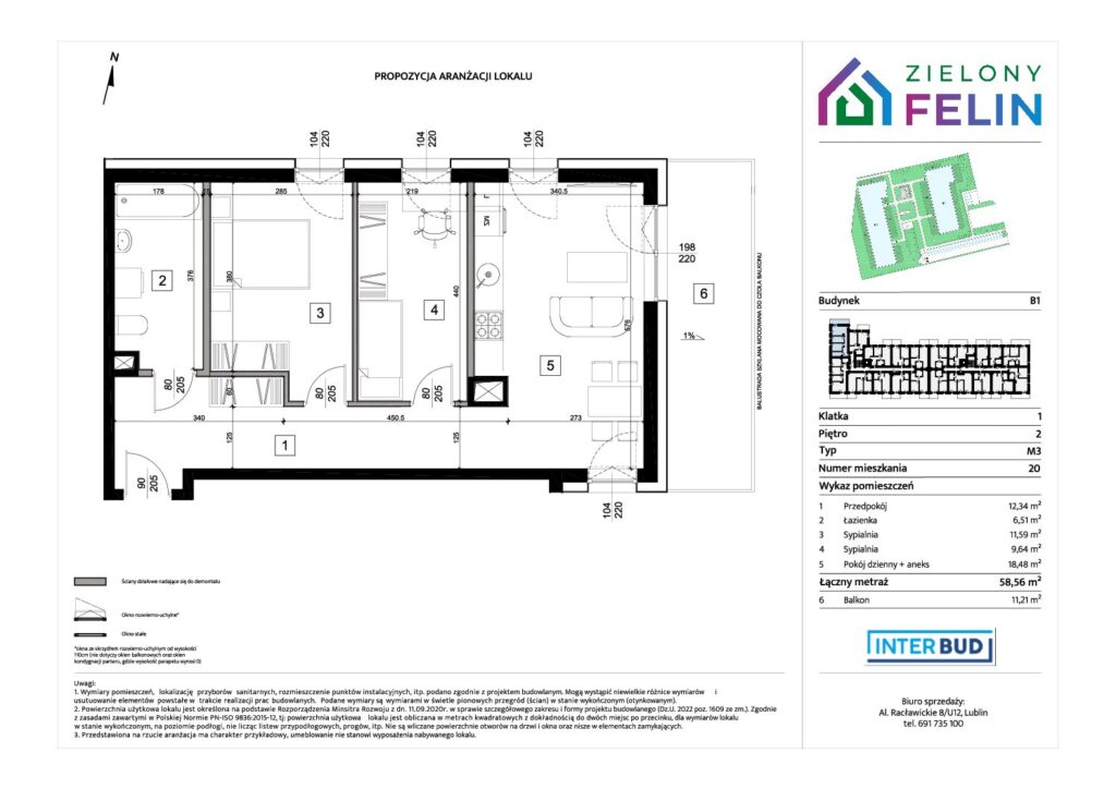 Nowe mieszkanie ZF/B1/2/20