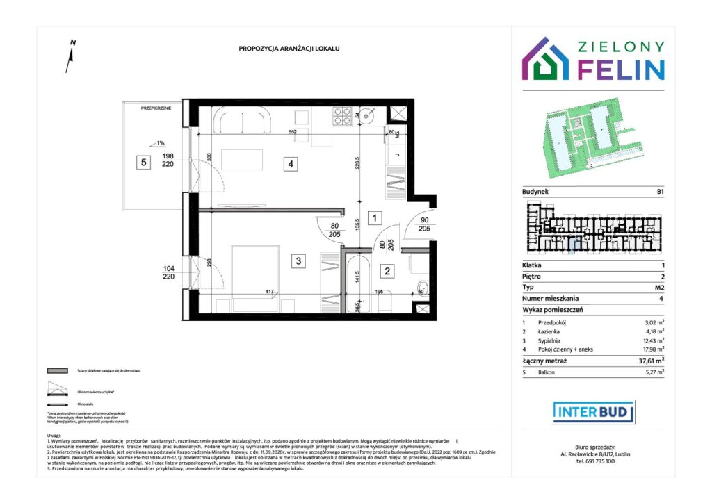 Nowe mieszkanie ZF/B1/2/4