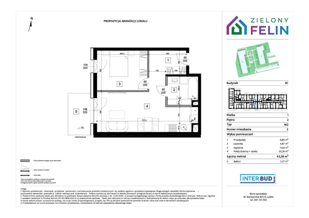 Nowe mieszkanie ZF/B1/2/5