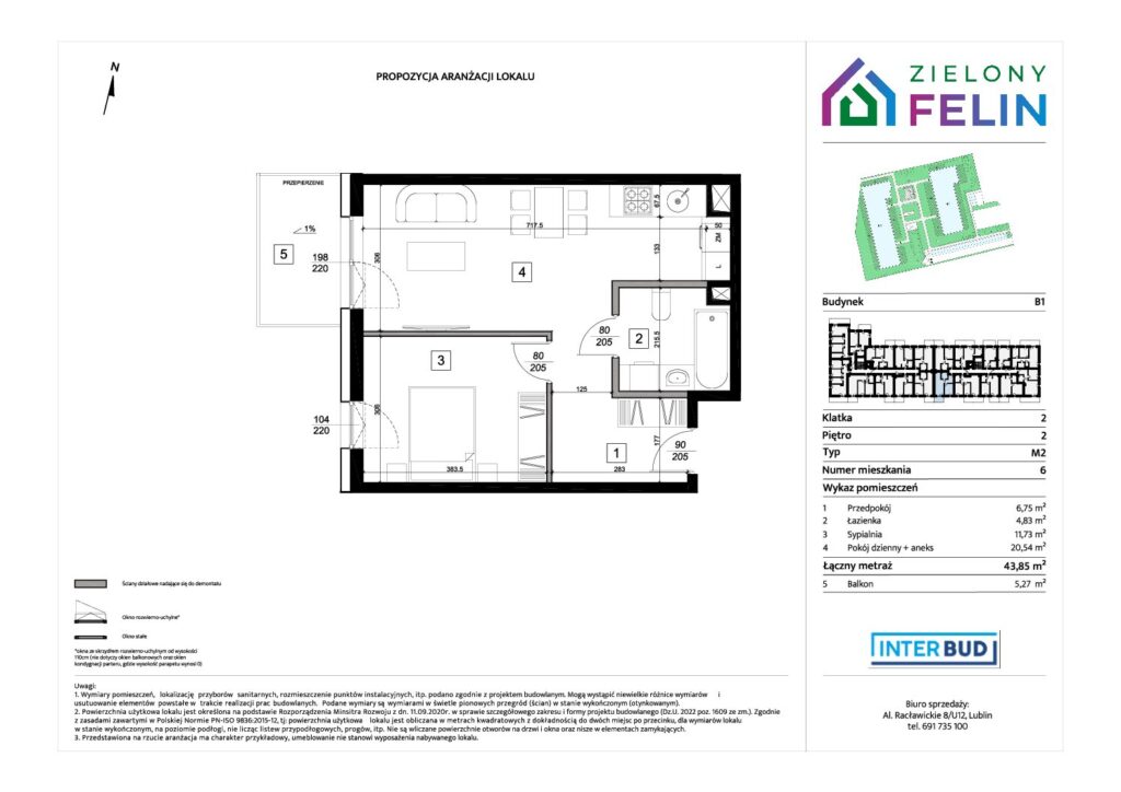 Nowe mieszkanie ZF/B1/2/6