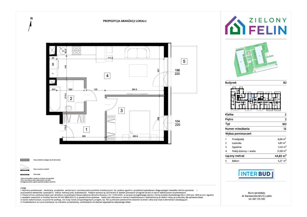 Nowe mieszkanie ZF/B2/2/13