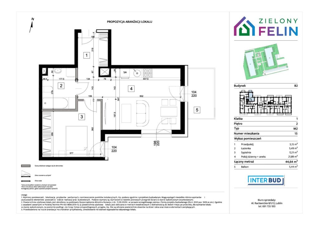 Nowe mieszkanie ZF/B2/2/15
