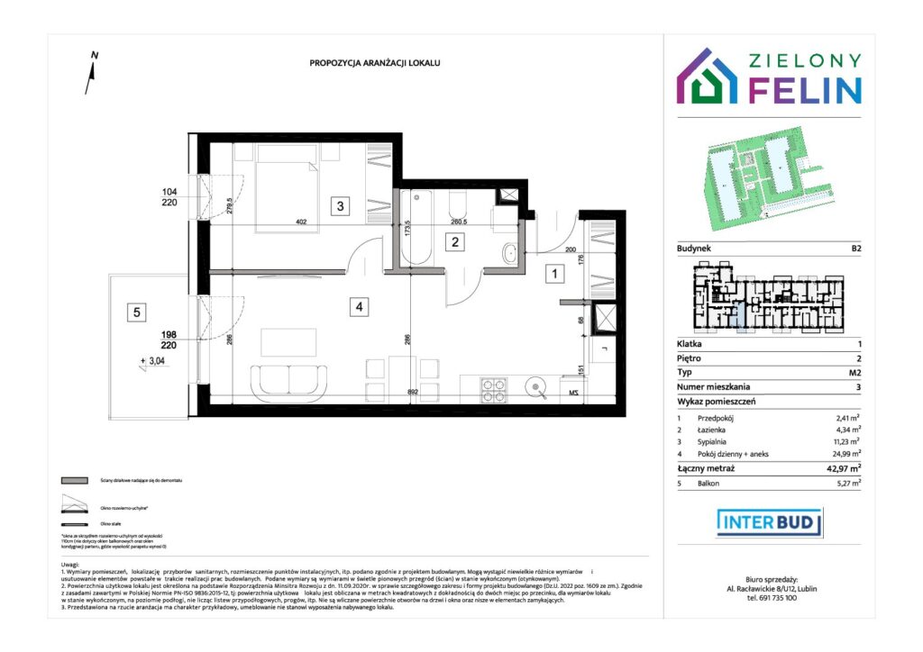 Nowe mieszkanie ZF/B2/2/3