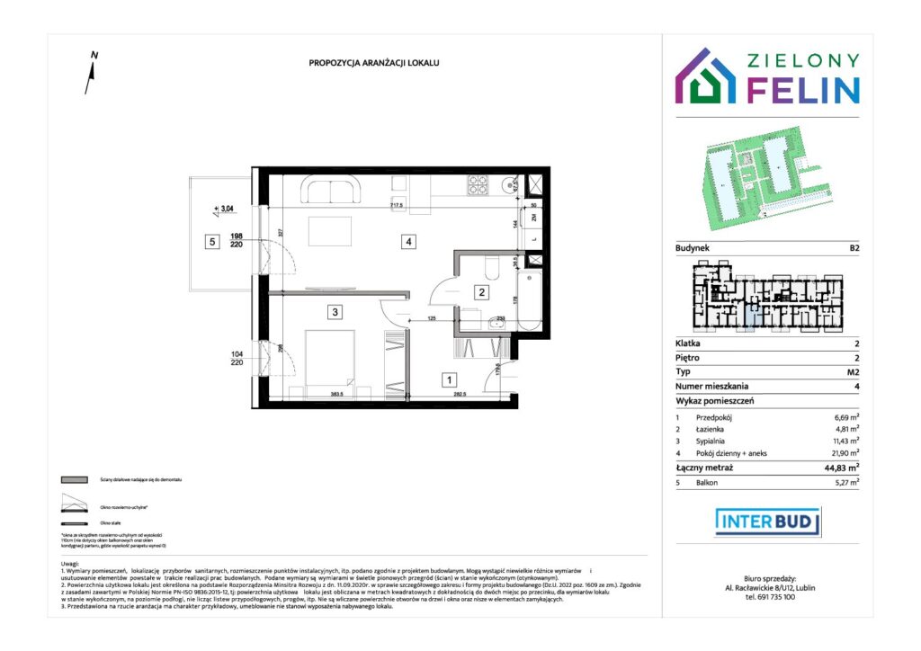 Nowe mieszkanie ZF/B2/2/4