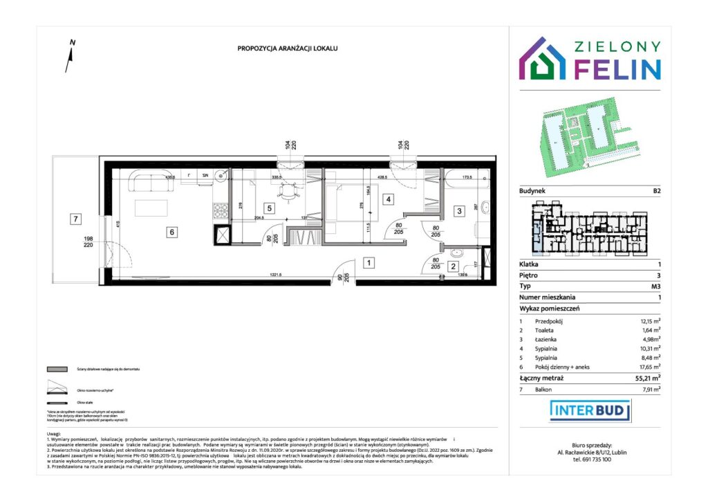 Nowe mieszkanie ZF/B2/3/1