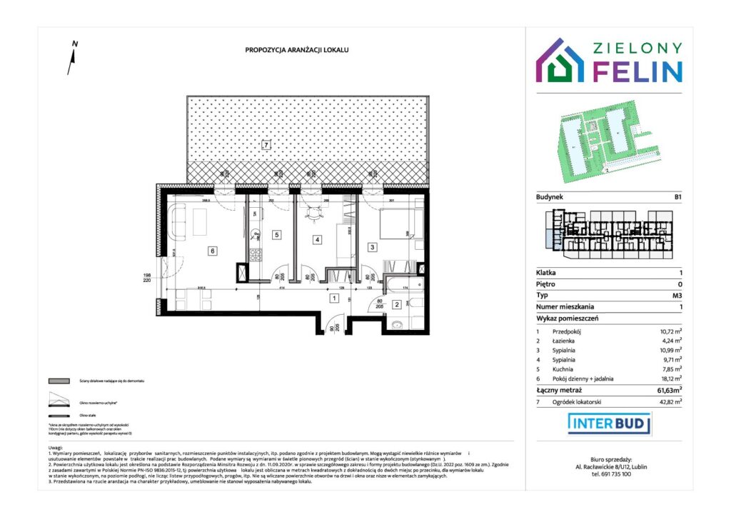 Nowe mieszkanie ZF/B1/0/1
