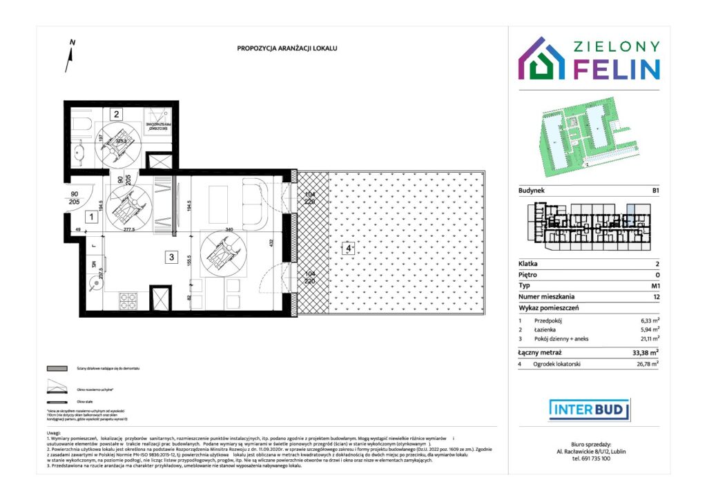 Nowe mieszkanie ZF/B1/0/12