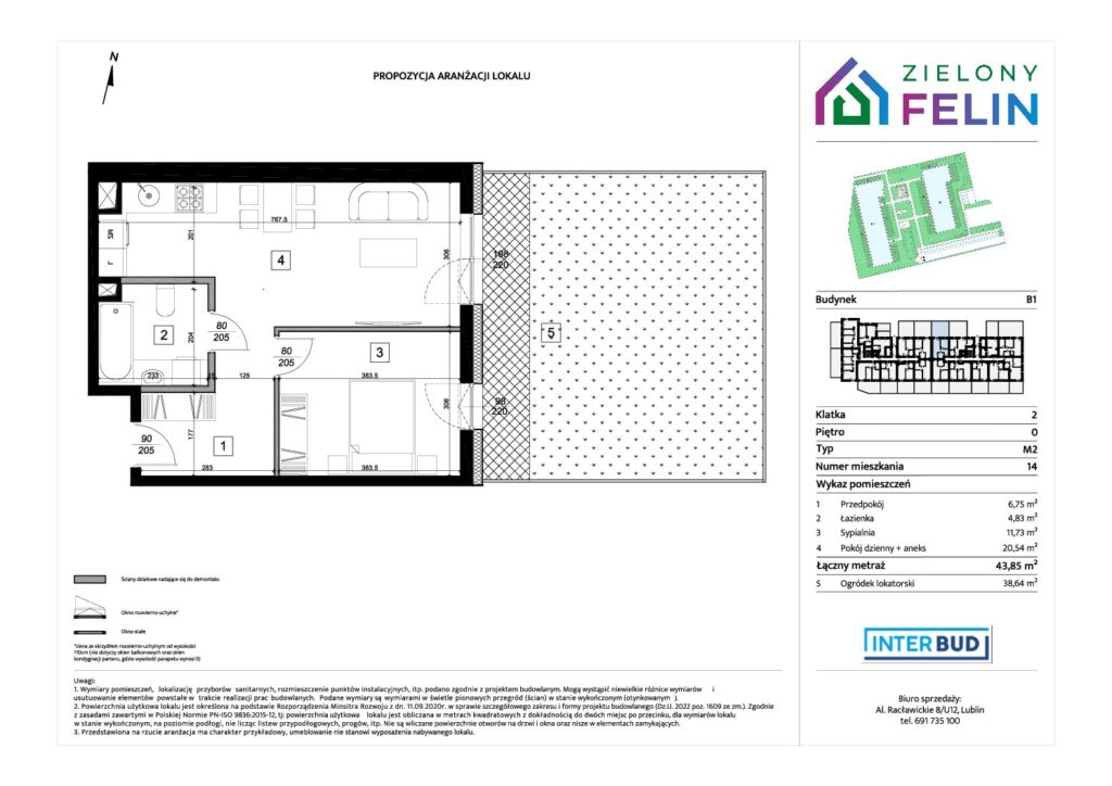 Nowe mieszkanie ZF/B1/0/14