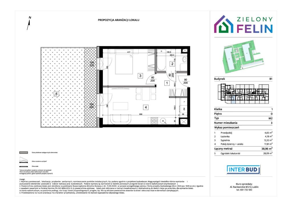 Nowe mieszkanie ZF/B1/0/3