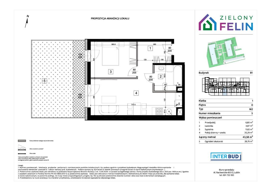 Nowe mieszkanie ZF/B1/0/5