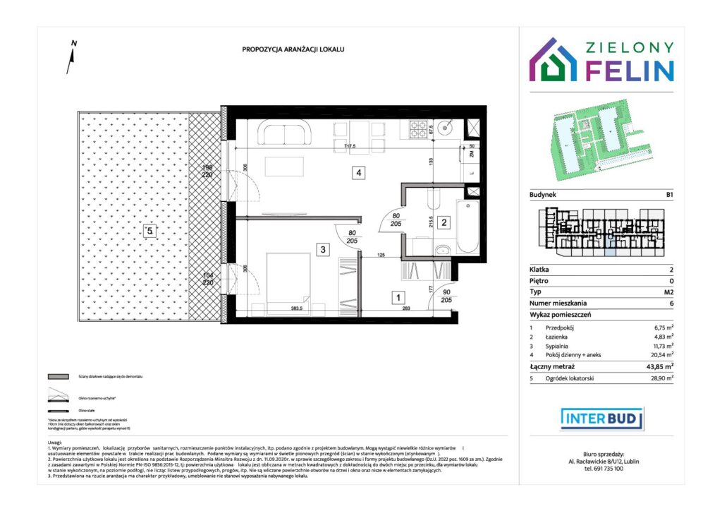 Nowe mieszkanie ZF/B1/0/6