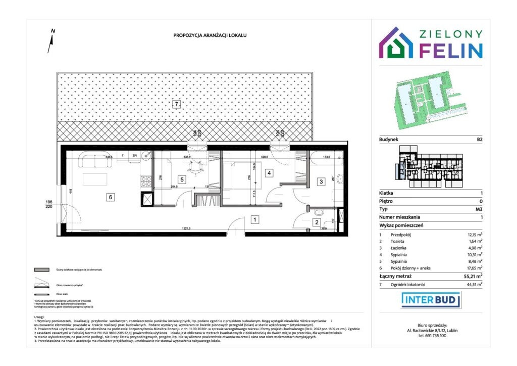 Nowe mieszkanie ZF/B2/0/1
