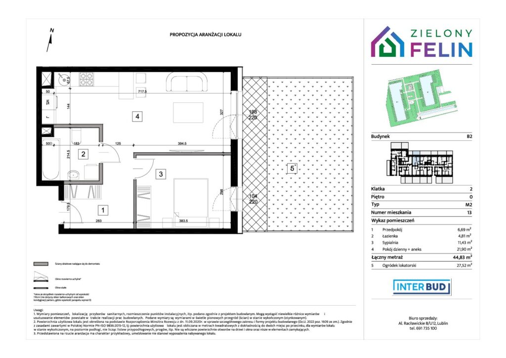 Nowe mieszkanie ZF/B2/0/13