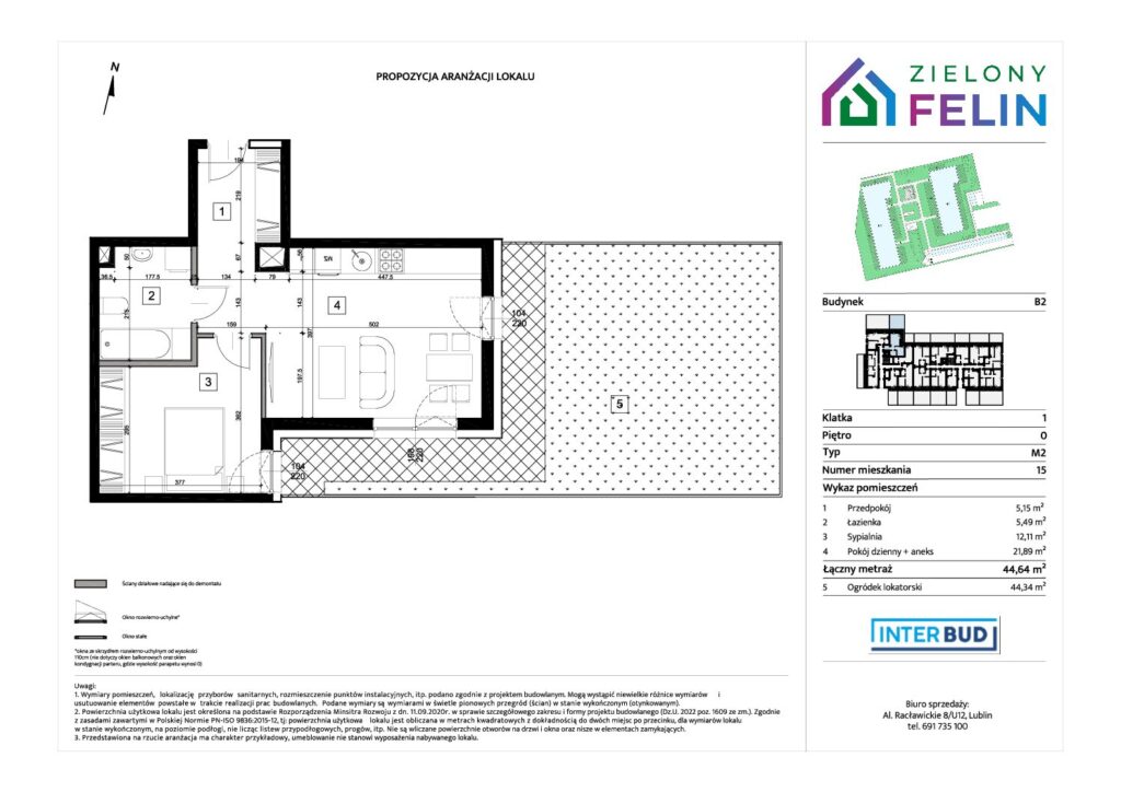 Nowe mieszkanie ZF/B2/0/15